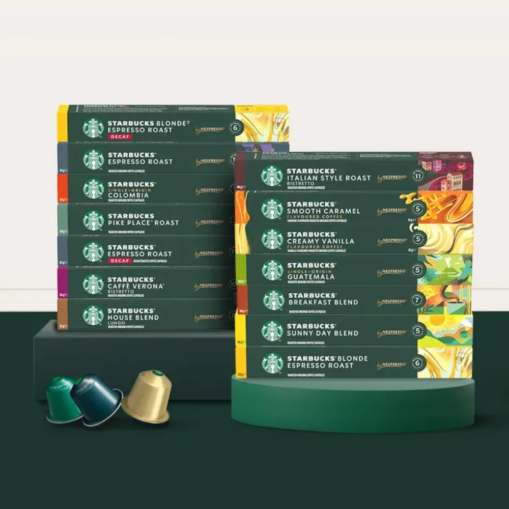 Cà phê viên nén Starbucks Nespresso Hàn Quốc