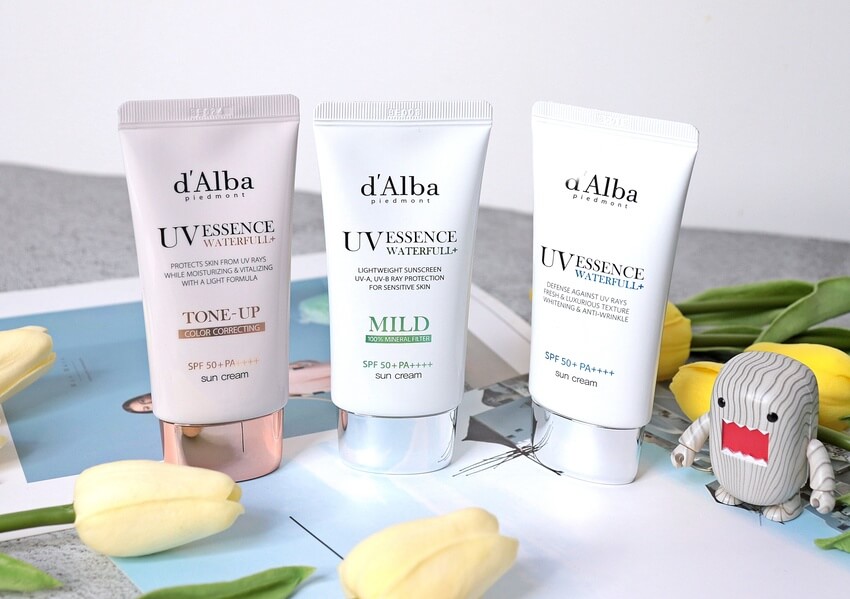 kem chống nắng dalba Hàn Quốc
