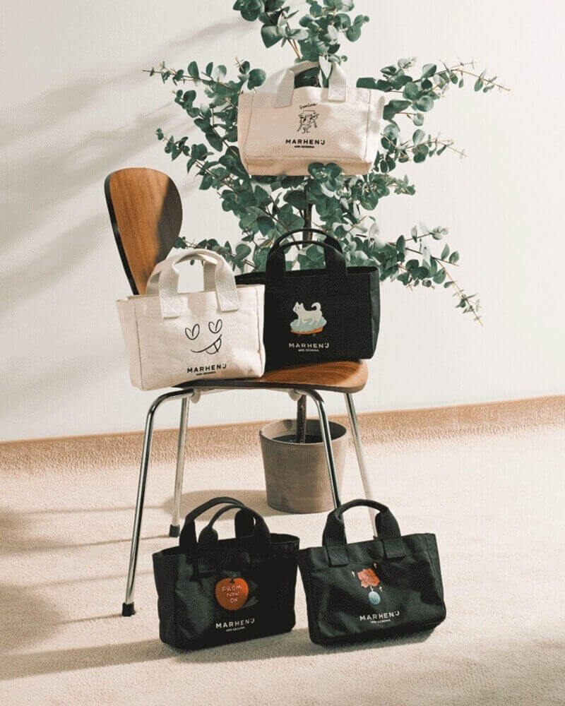 túi tote Marhen J dễ thương