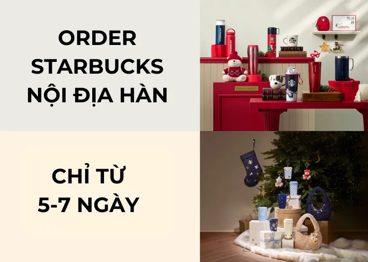 order Starbucks Hàn Quốc