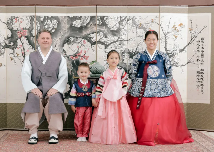 Hanbok gia đình