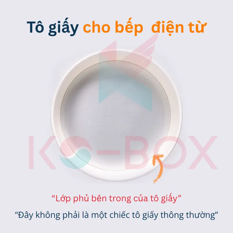 cấu tạo tô giấy cho bếp điện từ