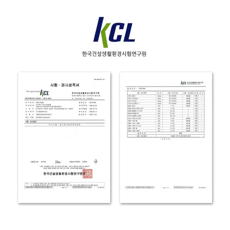 chứng nhận KCL tô giấy chuyên dụng cho bếp điện từ