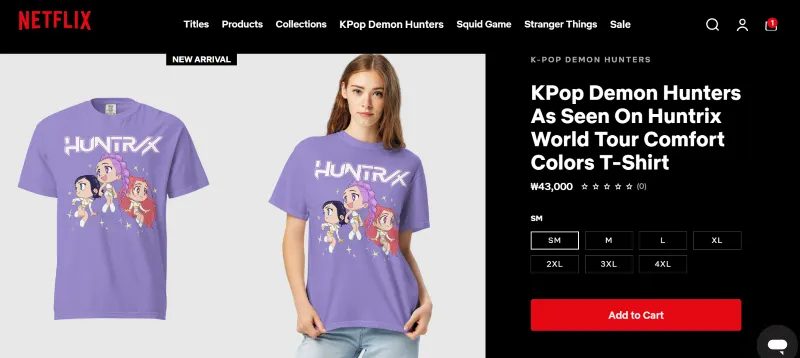 Áo thun Kpop Demon Hunter