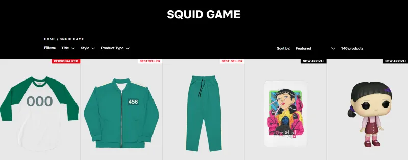 Squid game Netflix