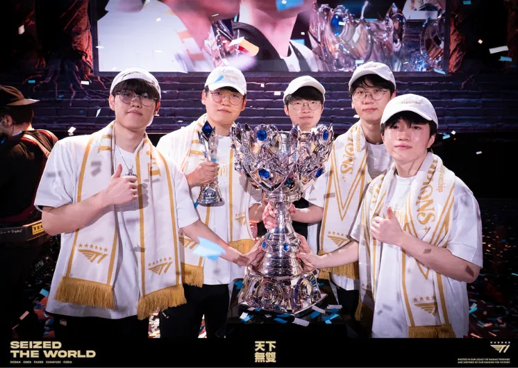 T1 vô địch CKTG 2025