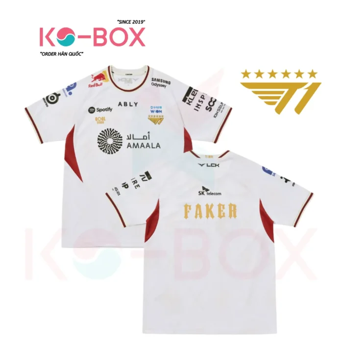 Áo đấu đồng phục T1 6sao CKTG