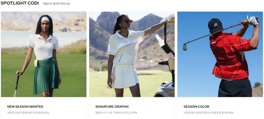 Malbon thời trang golf 