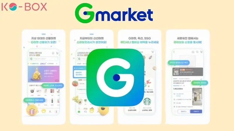 App mua hàng hàn quốc Gmarket Korea