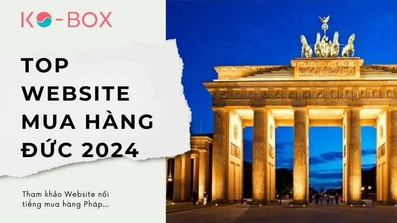 Top trang web mua hàng Đức nổi tiếng 2024