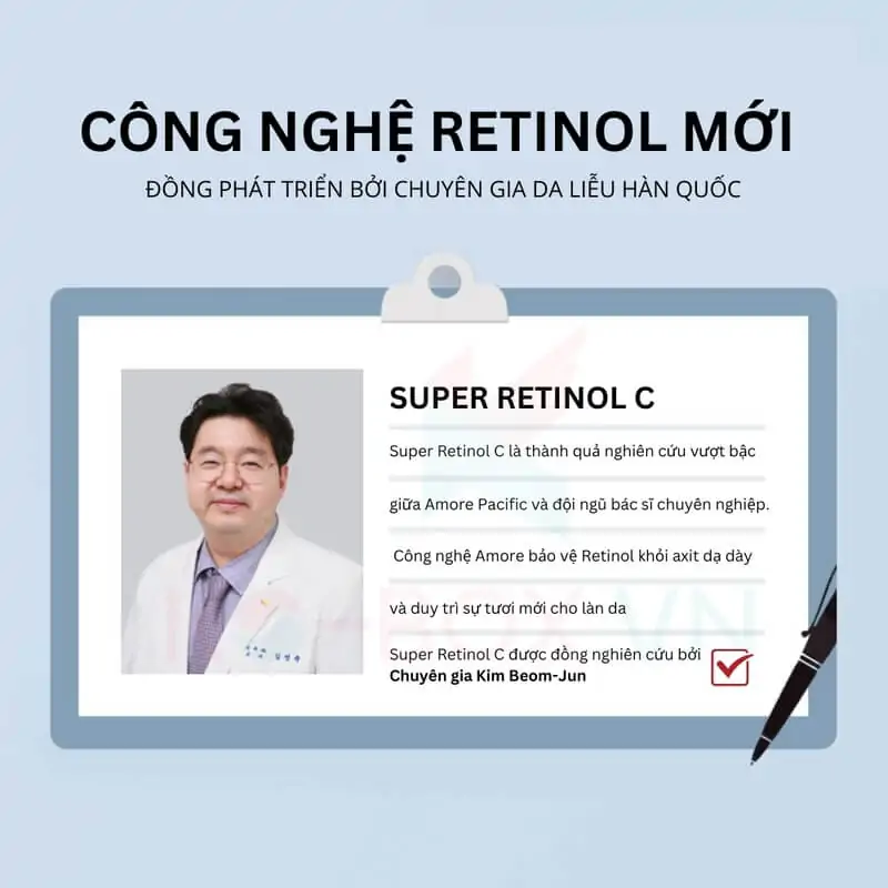 super retinol c trắng sáng da