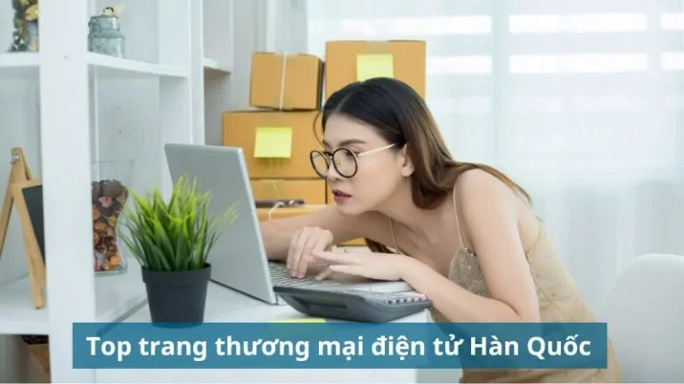 top trang thương mại điện tử hàn quốc 2024
