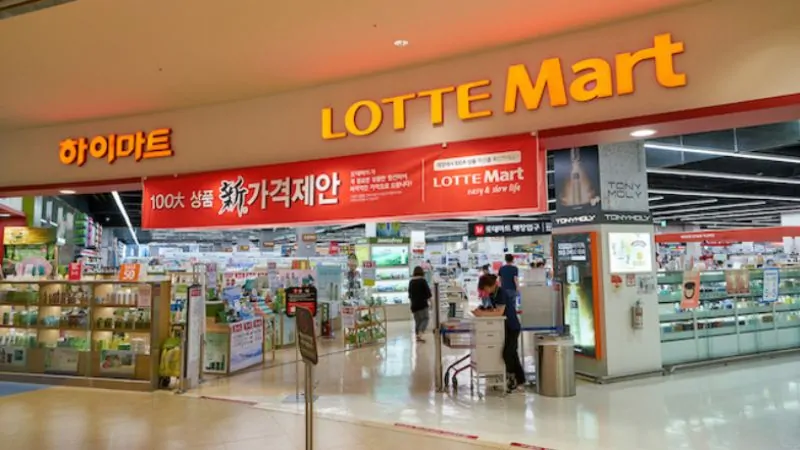 Lotte Mart bán đồ Hàn tại Việt Nam